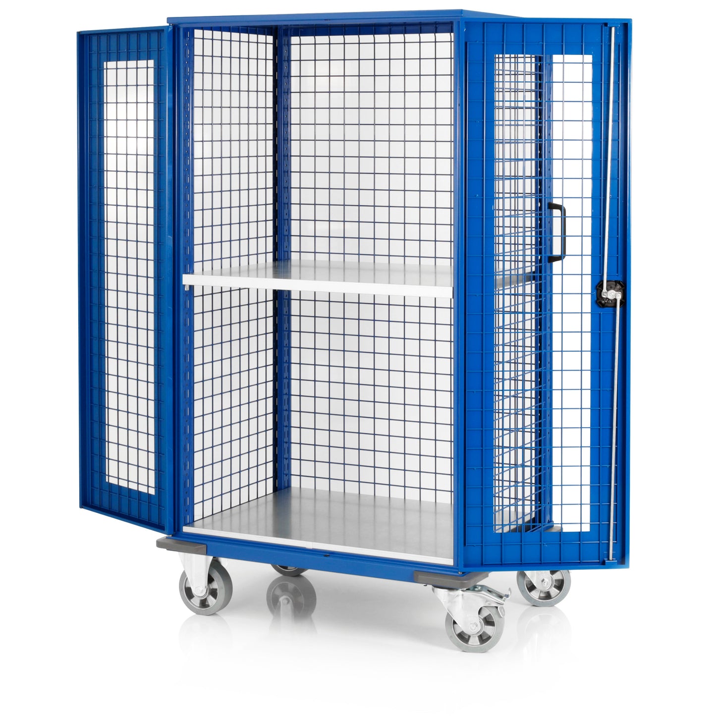 Etagenwagen mit Türen und 2 Etagen