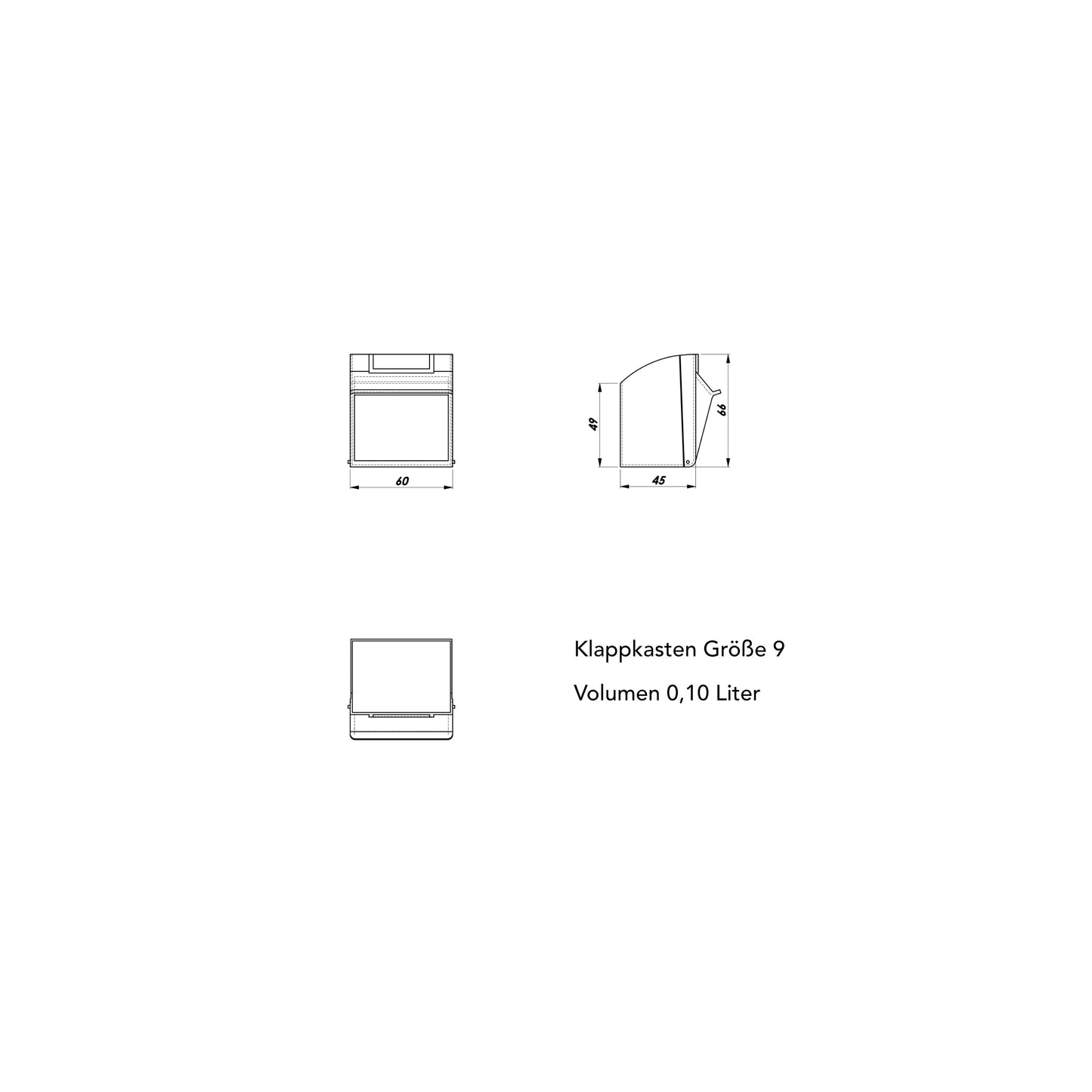 Klappkasten Größe 9