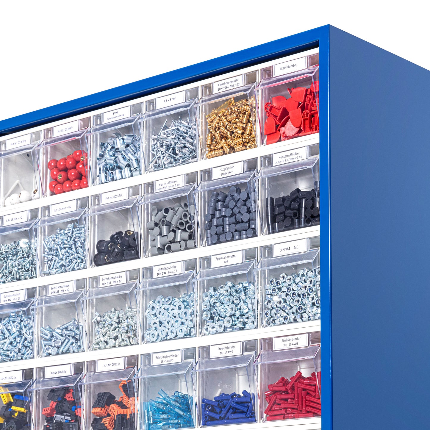 Magazinschrank mit Klappkästen MS 0005