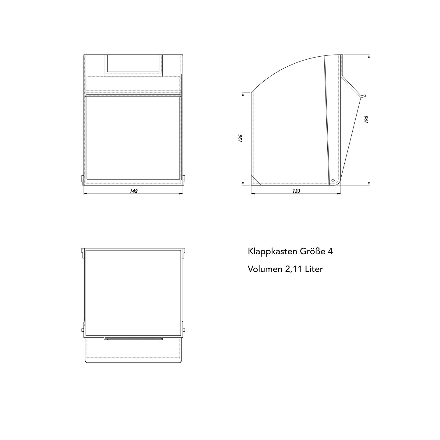 Magazinschrank mit Klappkästen MS 0654