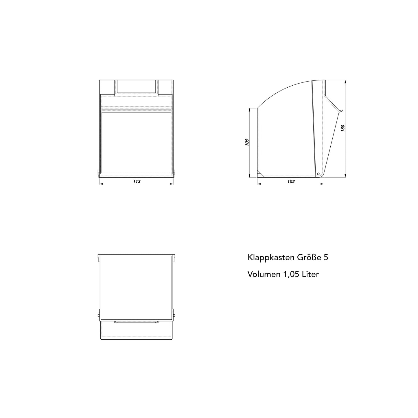 Magazinschrank mit Klappkästen MS 0654