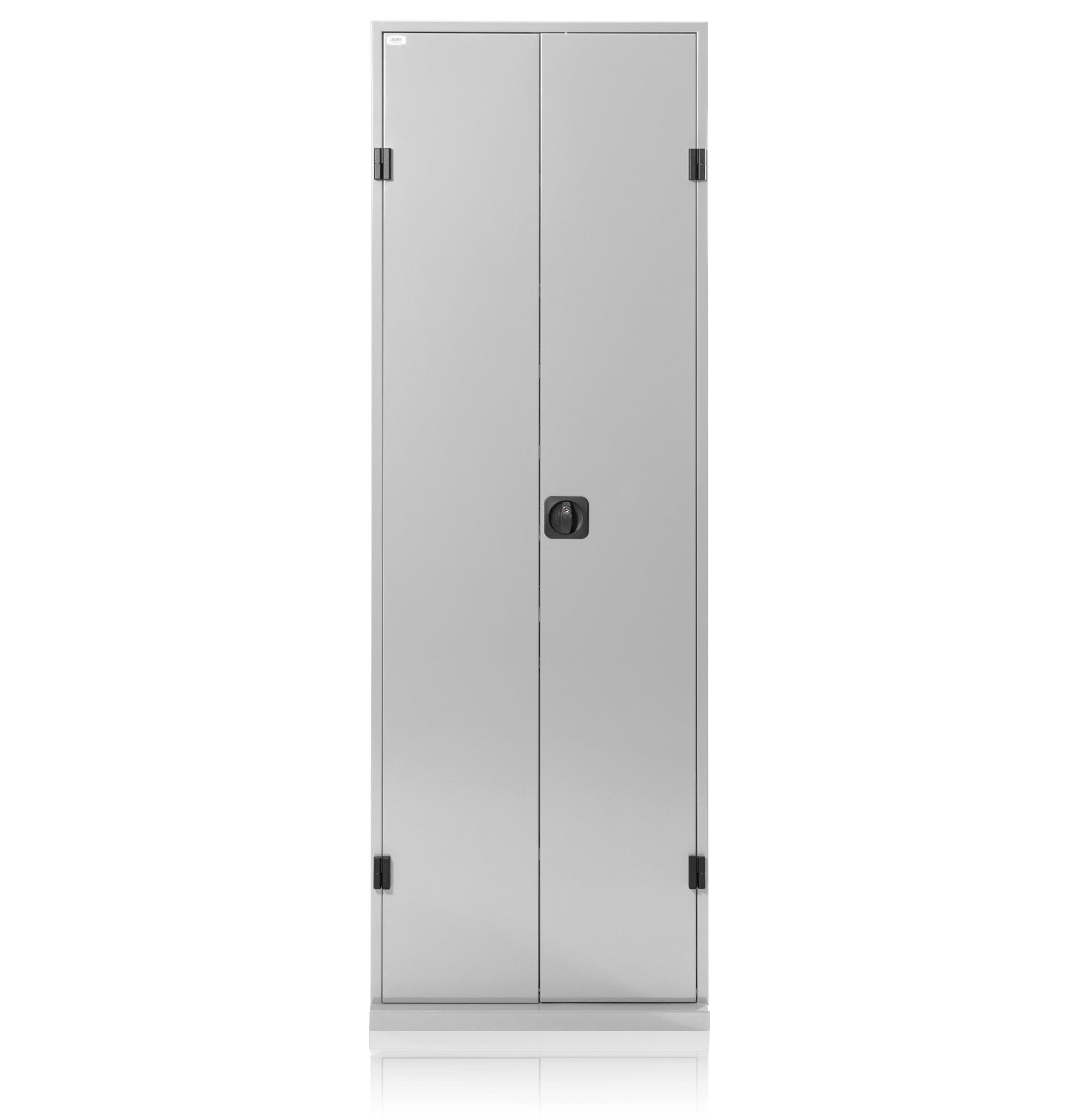 Magazinschrank mit Türen grau